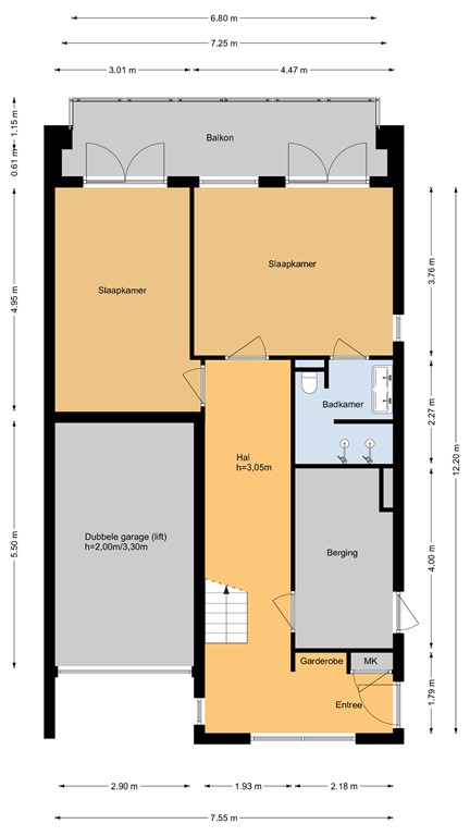 mediumsize floorplan